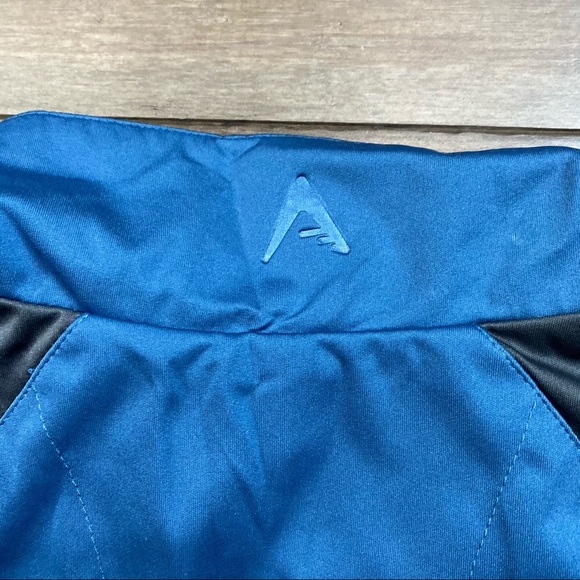 Antigua 1/2 zip pull over jacket coat blue black - Picture 12 of 14